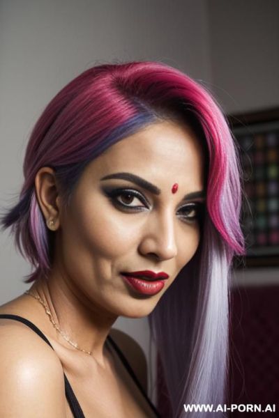 Bangladesi gilf mom, love affair, cuckold, fucking her lover, looking at the lens, orgasm face, slutty bitch, huge full red lips, ansl - ai-porn.ai on pornintellect.com