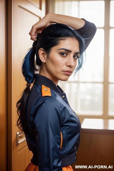Japanese gigantisc tits police uniform - ai-porn.ai - Japan on pornintellect.com
