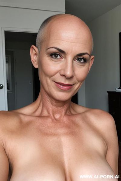 Sexy naked bald mature - ai-porn.ai on pornintellect.com