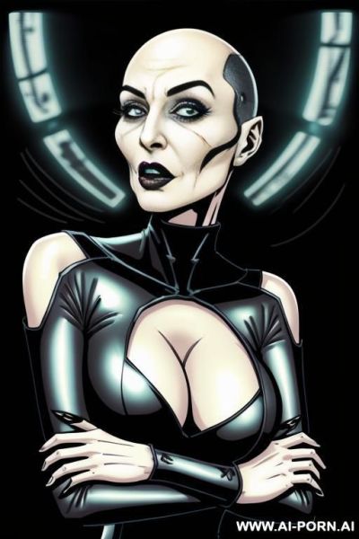 ((((image comic-drawing cartoon style)))) by giger. noonwraith ghostly glow by giger, sci-fi ((ghost)) field background, by giger. in the giger style.((((image comic-drawing cartoon style)))) - ai-porn.ai on pornintellect.com