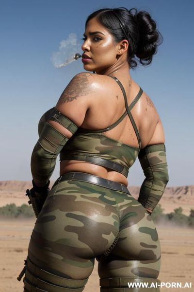 A curvy latina huge ass and huge tits with a juicy pussy while she twerk on my dick - ai-porn.ai on pornintellect.com